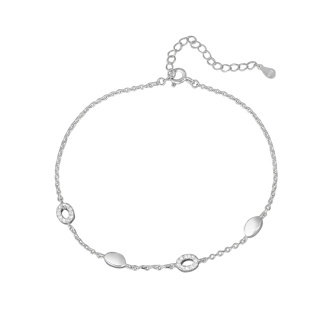 Odyssey 925 Sterling Silver Bracelet with Adjustable Length