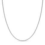 Load image into Gallery viewer, Silver Twist 925 Sterling Silver Chain With Adjustable Links 45cm +5 cm
