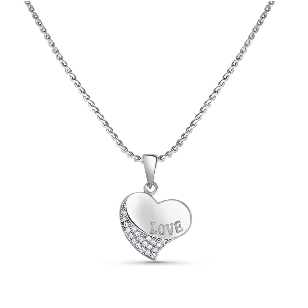 Yuva Love 925 Silver Pendant with Chain