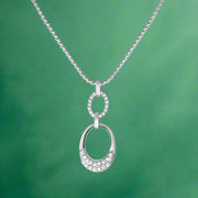 silver pendant necklace