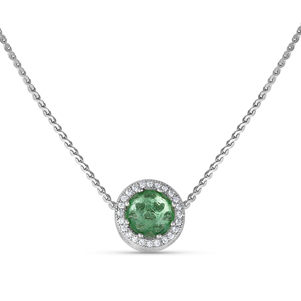 Yuva Mythia 925 Silver Pendant with Chain