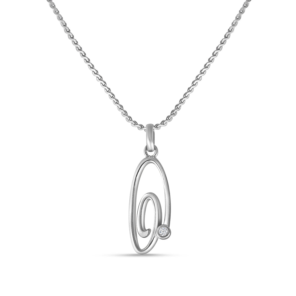 Yuva @ 925 Silver Pendant with Chain