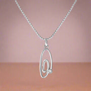 silver pendant necklace