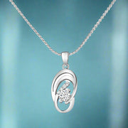 Silver Pendant With Chain