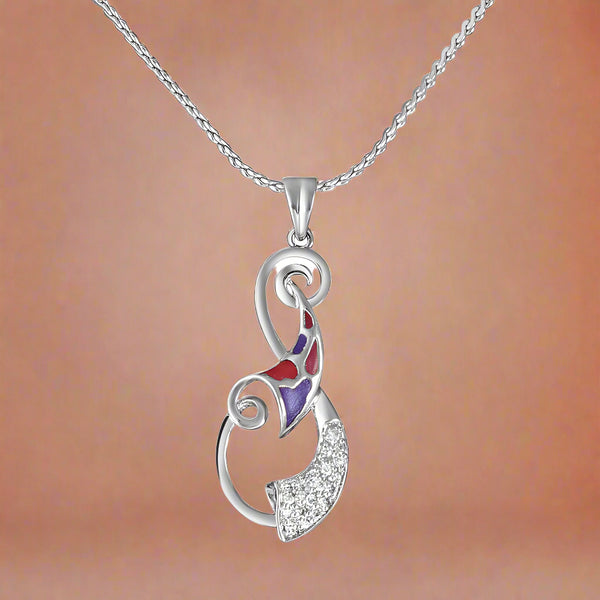 Silver Pendant with chain