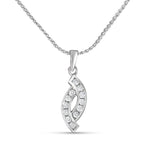 Load image into Gallery viewer, Mrignaini Uni 925 Sterling Silver Pendant with chain  (Chain length 18 inches)
