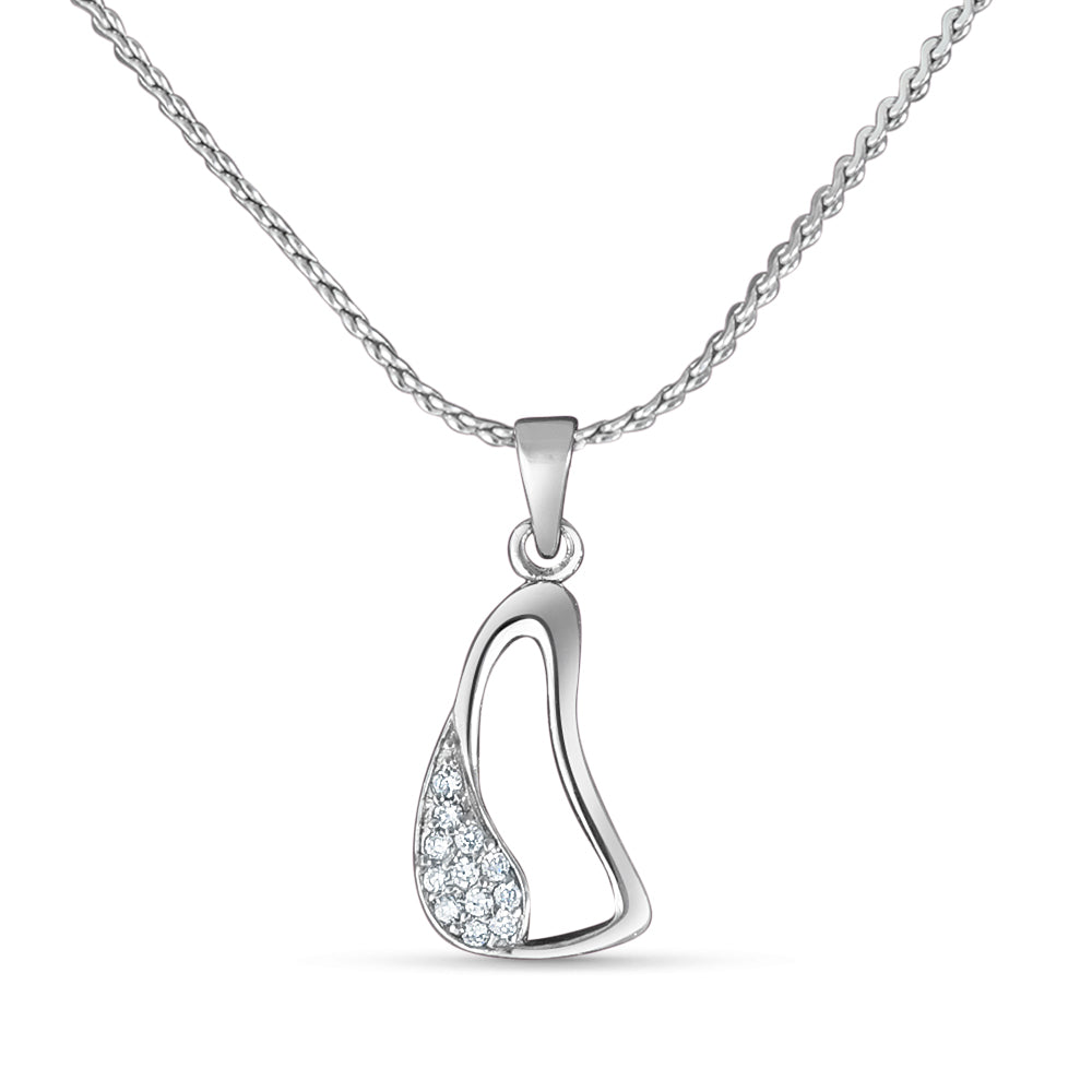 Yuva 925 Sterling Silver Pendant with chain  (Chain length 18 inches)