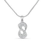 Load image into Gallery viewer, Yuva 8 Sterling Silver Pendant with chain (Chain Length 18 inches)
