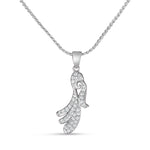 Load image into Gallery viewer, Yuva Breeze Sterling Silver Pendant with chain (Chain Length 18 inches)
