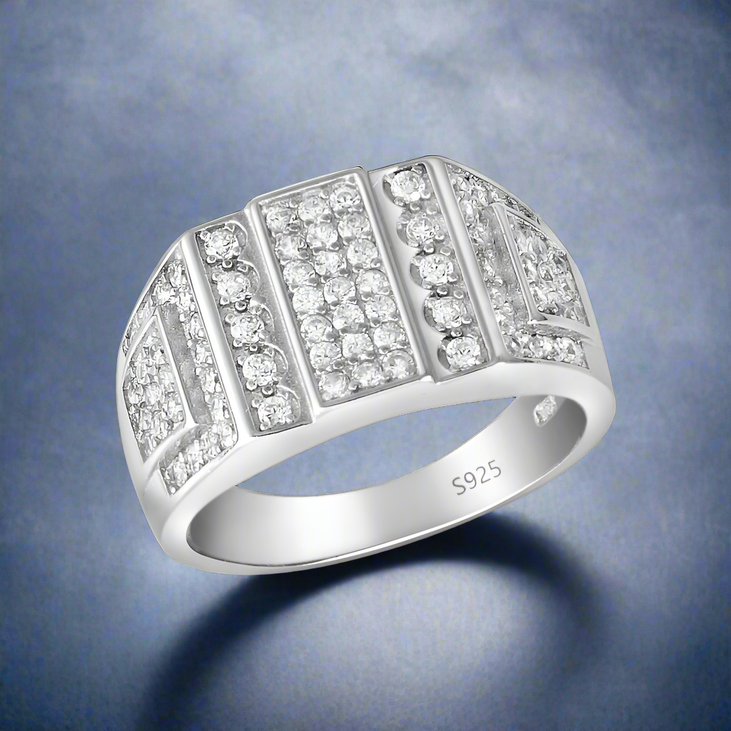 men silver rings