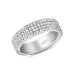 Load image into Gallery viewer, Sparkling Eternity Yuva  925 Sterling Silver Ring
