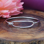 Load image into Gallery viewer, Thatcher 925 Silver Bracelet Openable Free Size
