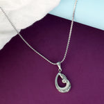 Load image into Gallery viewer, Yuva Mrignaini Sterling Silver Pendant with chain (Chain Length 18 inches)
