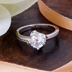 Load image into Gallery viewer, Pratishtha Solitaire 925 Silver Ring
