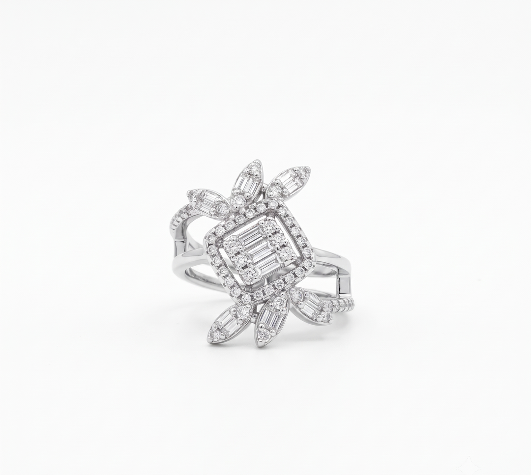 Classic 925 Sterling Silver Elegant Ring