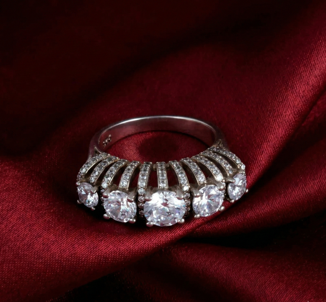 Azure Fusion 925 Sterling Silver Ring