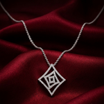 Load image into Gallery viewer, Yuva kaleido 925 Silver Pendant with Chain
