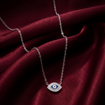 Load image into Gallery viewer, Evil Eye 925 Silver Pendant Chain