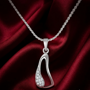 Yuva 925 Sterling Silver Pendant with chain  (Chain length 18 inches)