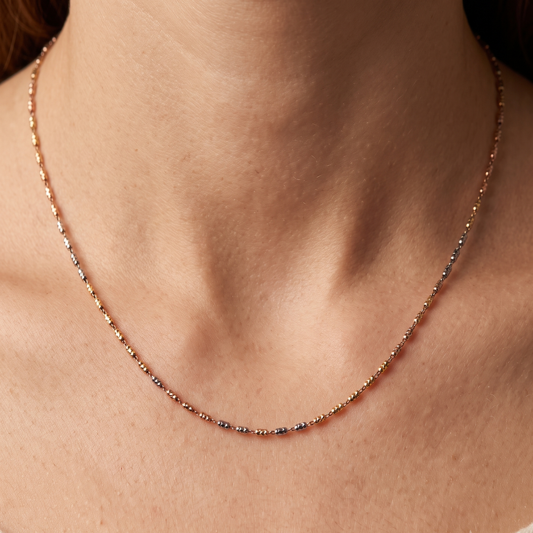 Varra Link Unisex 925 Sterling Silver Women Chains (Length 20 inches / 40 cm)