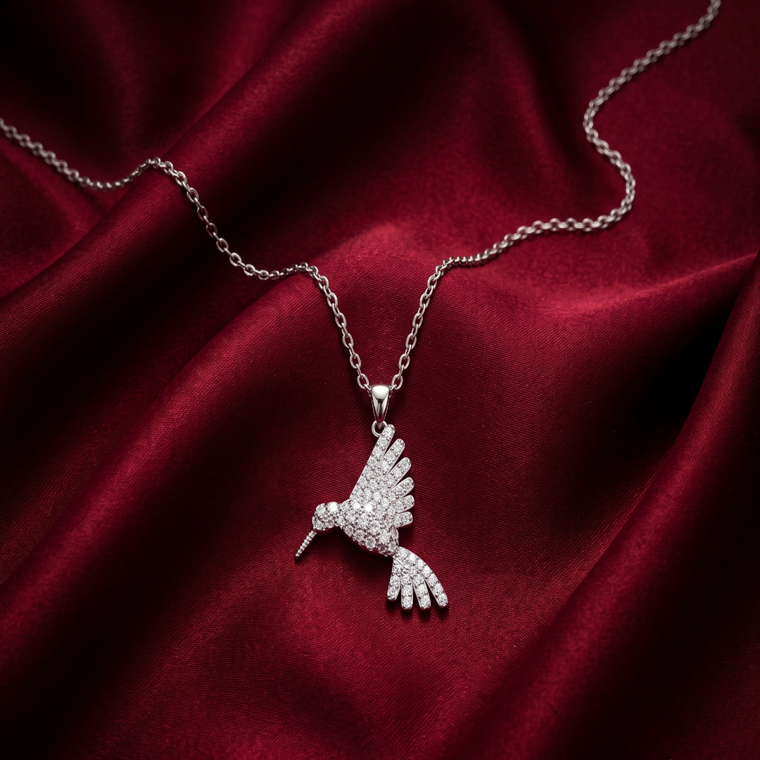 The Bird 925 Silver Necklace