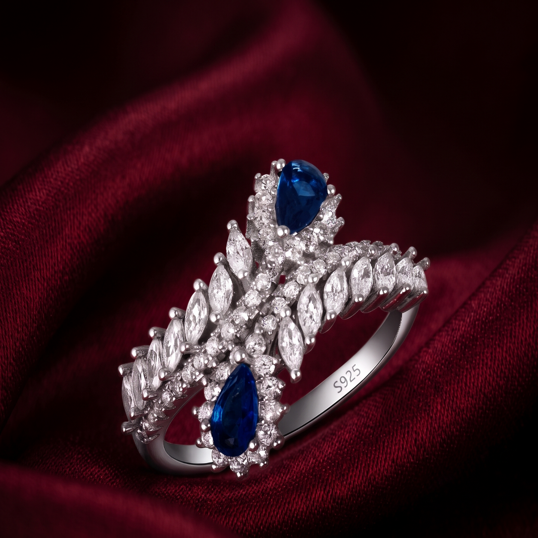 Divine 925 Sterling Silver Ring.