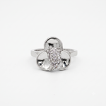 Load image into Gallery viewer, 925 Sterling Silver Women’s Moissanite Diamond Daily Wear Ring
