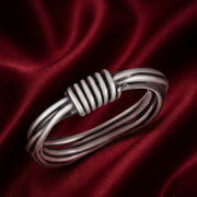 Barbed Wire 925 Sterling Silver Ring (Available in various sizes)