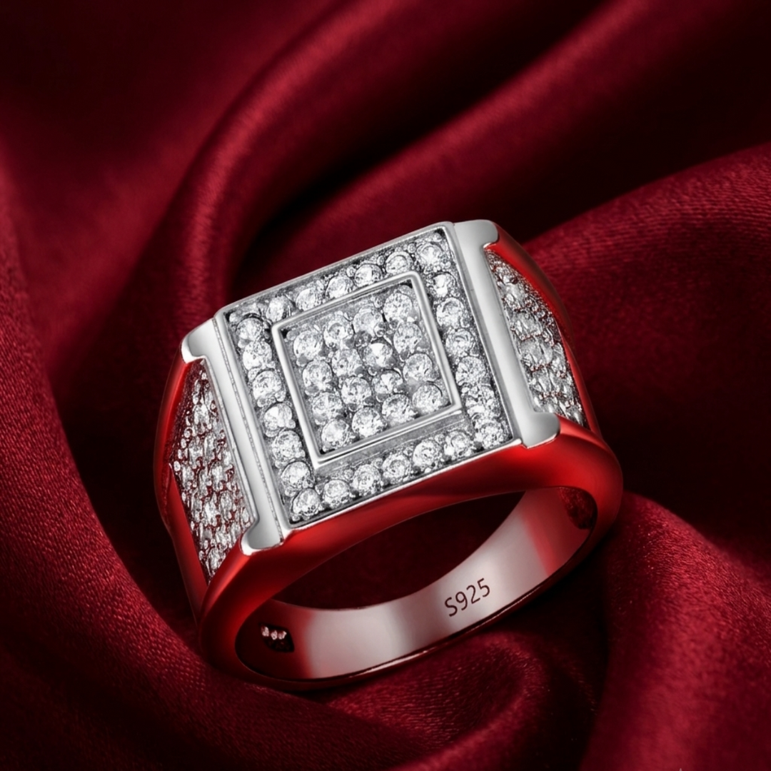 Zeus 925 Sterling Silver Men's Ring