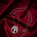 Load image into Gallery viewer, Tree of Life 925 Silver Necklace