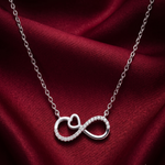 Load image into Gallery viewer, Infinity Love 925 Silver Necklace
