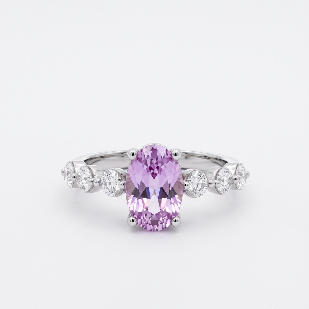 Elegant 925 Sterling Silver Classic Solitaire Ring for Women