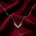 Load image into Gallery viewer, Luxury 925 Sterling Silver Crystal Flower Pendant with Chain