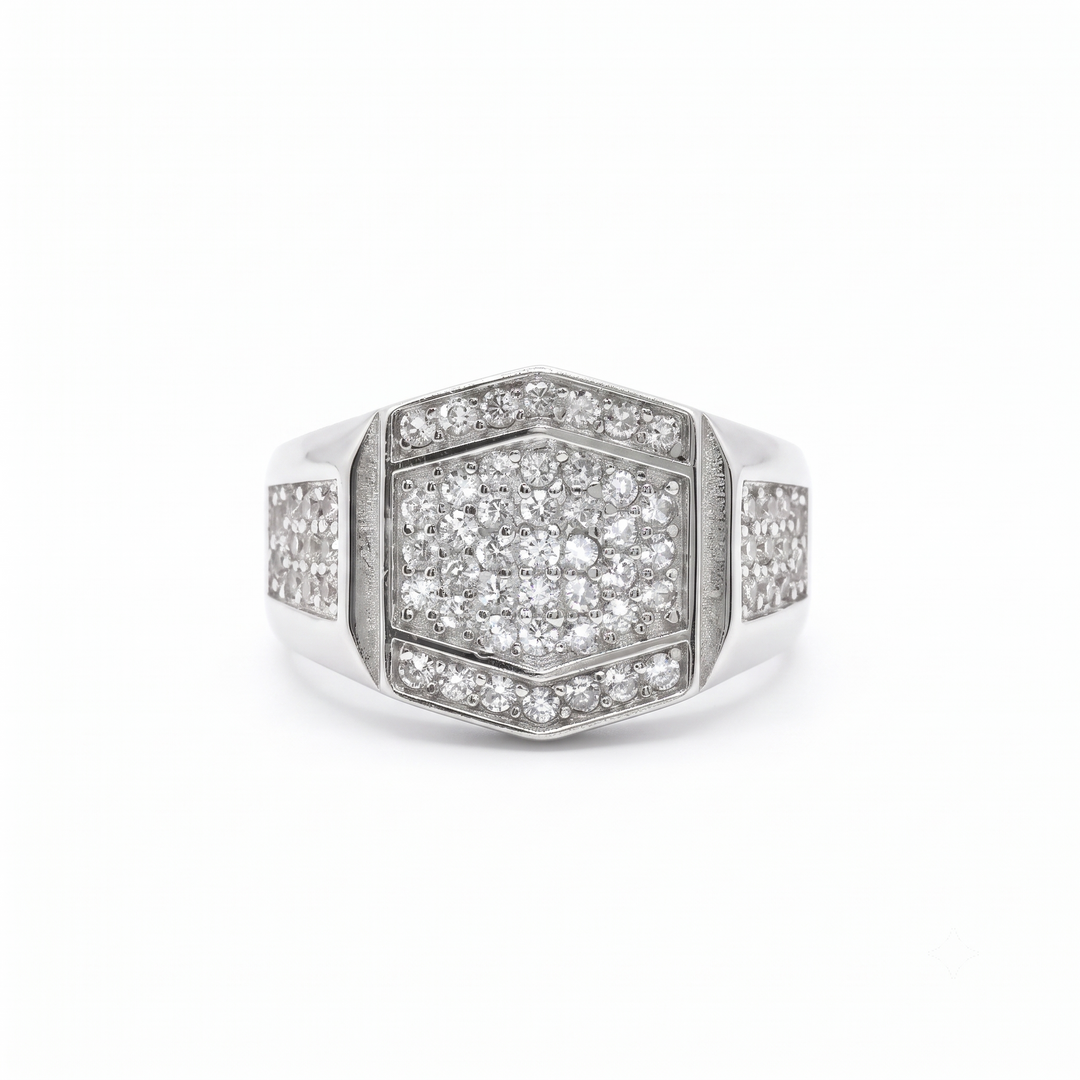Premium 925 Silver Men’s Signature Ring