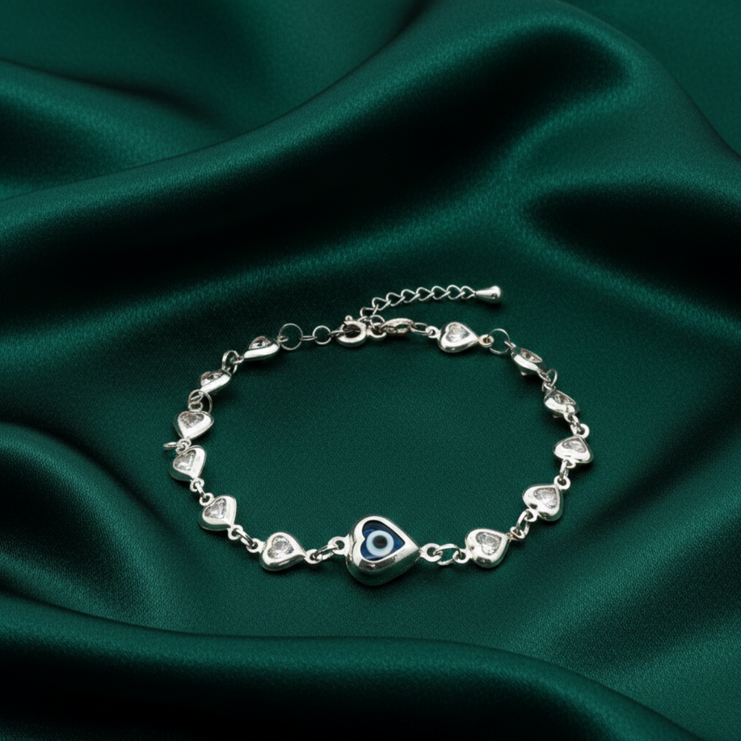 925 Sterling Silver Bracelet with Adjustable Length