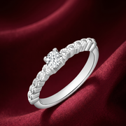 Classic Solitaire 925 Silver Ring