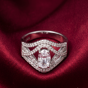 Magnus Solitaire Collection 925 Silver Ring