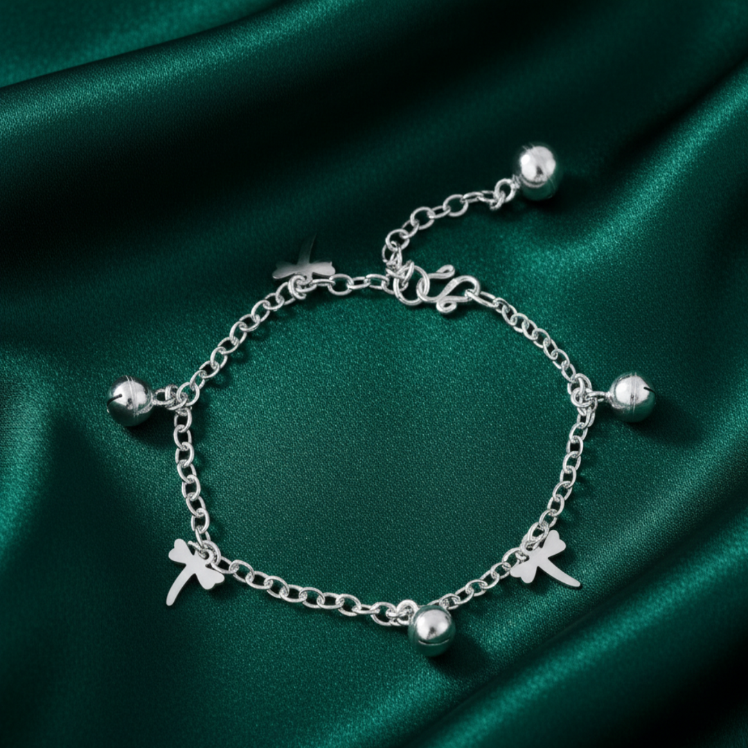 Charm Bracelet 925 Sterling Silver Bracelet