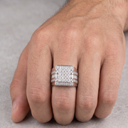 Luxury 925 Sterling Silver Men’s Ring – Premium Statement Ring