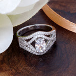 Load image into Gallery viewer, Magnus Solitaire Collection 925 Silver Ring
