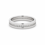Load image into Gallery viewer, Premium 925 Sterling Silver Full Eternity Ring with Sparkling
