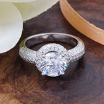 Load image into Gallery viewer, Pratham Solitaire 925 Silver Ring
