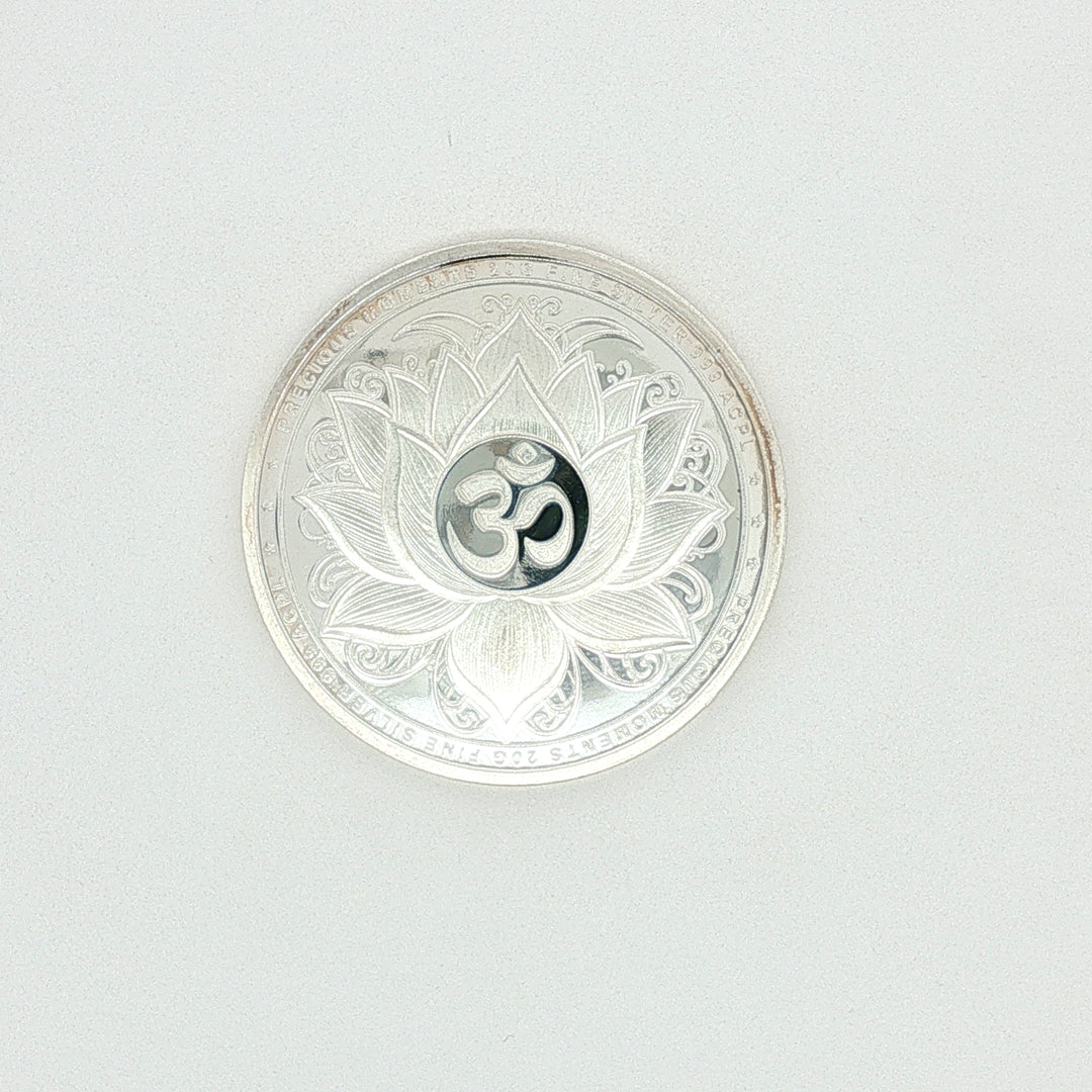 Laxmi Ji Ganesh Ji 999 purity Silver Coins 20 Gms