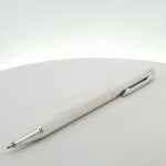 Load image into Gallery viewer, Handcrafted 925 Silver Pen Premium Engraved Barrel Ballpoint Pen