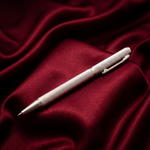 Load image into Gallery viewer, Handcrafted 925 Silver Pen Premium Engraved Barrel Ballpoint Pen
