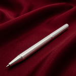 Load image into Gallery viewer, Handcrafted 925 Silver Pen Premium Engraved Barrel Ballpoint Pen