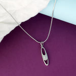 Load image into Gallery viewer, Yuva Bub Sterling Silver Pendant with chain (Chain Length 18 inches)
