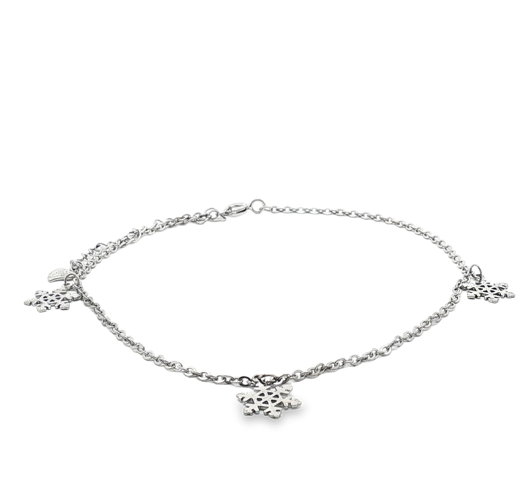 Madhuban 925 Sterling Silver Anklets with Adjustable Length