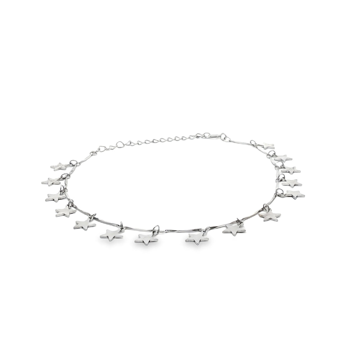 Madhuban 925 Sterling Silver Anklets with Adjustable Length