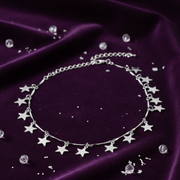 Madhuban 925 Sterling Silver Anklets with Adjustable Length